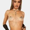 Neva Nude Golden Goddess Reusable Chain Pasties