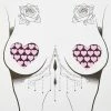Neva Nude Glitter UV Heart On Hearts Pasties