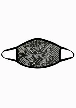 Neva Nude Geo Madness Reflective Face Mask