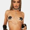 Neva Nude Queen Of The Night Reusable Chain Pasties