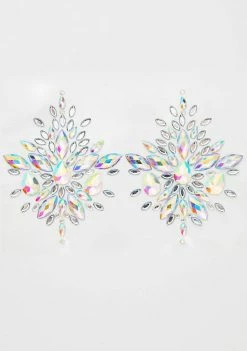 Neva Nude Frozen Crystal Jewel Nipztix Pasties