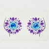 Neva Nude Pasties & Tatts Blue Violet Crystal Pasties