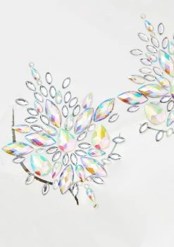 Neva Nude Frozen Crystal Jewel Nipztix Pasties