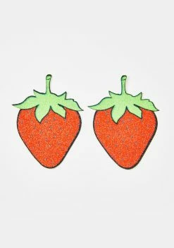 Neva Nude Strawberry Glitter Pasties