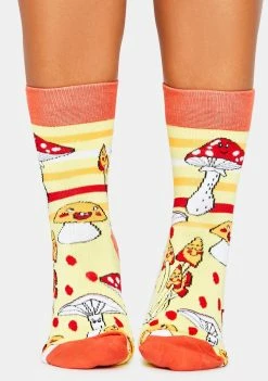 Neva Nude Socks & Tights Magic Mushie Love Socks