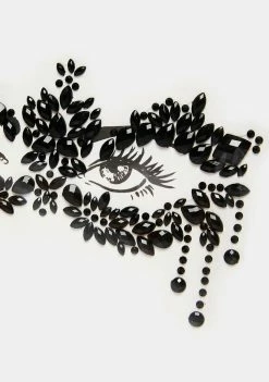 Neva Nude Eye Gems Prima Donna Masquerade Crystal Jewel Face Sticker