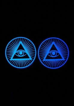 Neva Nude Third Eye Glow In The Dark Pasties