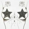 Neva Nude Midnight Super Sparkle Glitter Pasties