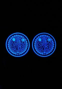 Neva Nude Wicca Palm Reading UV Pasties