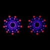 Neva Nude Crystal Beamz UV Reactive Pasties Pasties & Tatts
