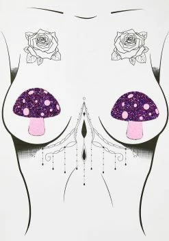 Neva Nude Pink Shroom Pasties