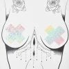 Neva Nude Smarties Party Cross Pasties