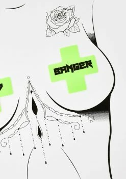 Neva Nude Head Banger Pasties