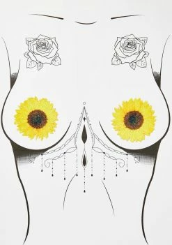 Neva Nude Freaking Awesome Seductive Sunflower Pasties