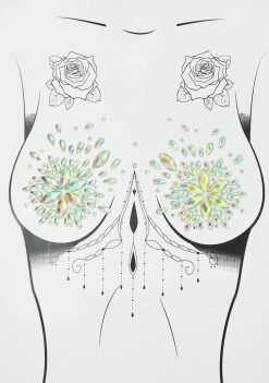 Neva Nude Starlit Sparkle Pasties Set