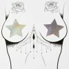 Neva Nude Nitro Gun Metal Holographic Starry Night Pasties