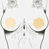 Neva Nude Pasties & Tatts Beige Toffee Nude Back To Baesics Petal Pasties