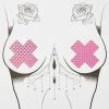 Neva Nude Holographic Cross Pasties
