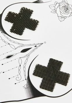 Neva Nude Shiney Hiney Iridescent Rhinestone Pasties And Panty Set