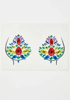 Neva Nude Pride Tribe Crystal Pasties Face & Body