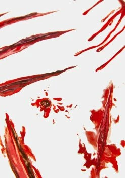 Neva Nude Bloody Cuts Face And Body Sticker Pack Individuals