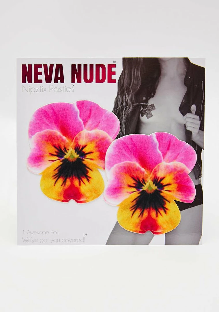 Neva Nude Hibiscus Flower Pasties 2 Neva Nude Hibiscus Flower Pasties