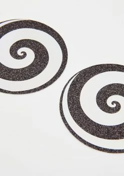 Neva Nude Holographic Swirl Pasties Pasties & Tatts