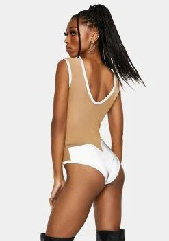 Neva Nude Lingerie & Sleepwear Reflective Star Struck Nude Mesh Bodysuit