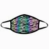 Neva Nude Zombie Zebra Reflective Face Mask