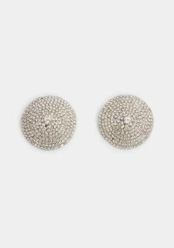 Neva Nude Pasties & Tatts Crystal Cage Reusable Pasties