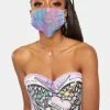 Neva Nude Face Masks Electrik Chapel Mesh Jewel Face Mask