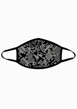 Neva Nude Geo Madness Reflective Face Mask