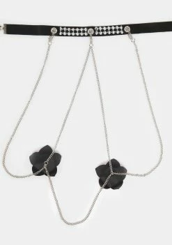 Neva Nude Queen Of The Night Reusable Chain Pasties