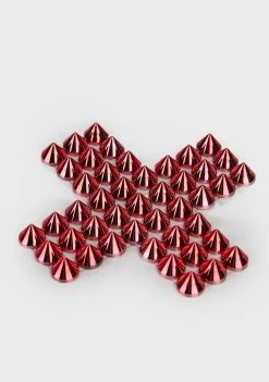 Neva Nude Red SubZero Stud X Pasties