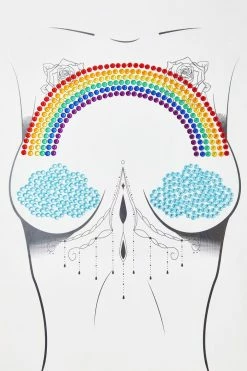 Neva Nude Over The Rainbow Body Gems Set