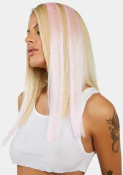 Neva Nude Light Pink Glow In The Dark Extensions 3-Pack