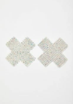 Neva Nude Bling Reusable X Pasties