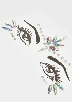 Neva Nude Star Craft Iridescent Crystal Face Gems