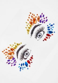 Neva Nude Pride Tribe Face Gems