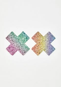 Neva Nude Super Sparkle Rock Kandi X Pasties