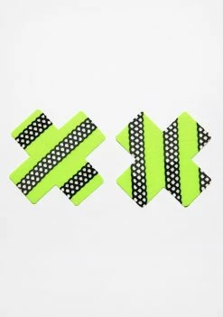 Neva Nude Toxic Waste Mesh X Pasties