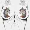 Neva Nude Sequin Unicorn Nifty Nipztix Pasties